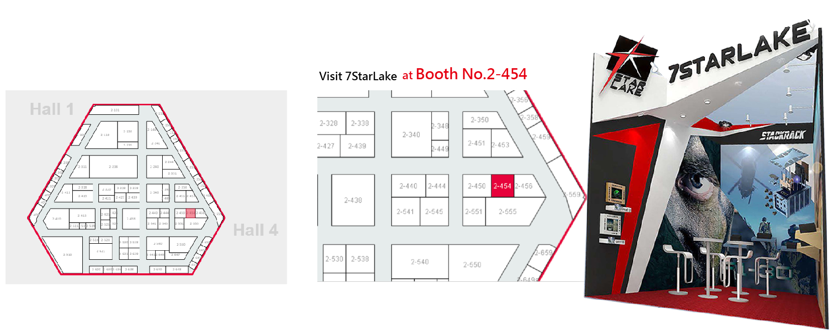 7Starlake EW Booth