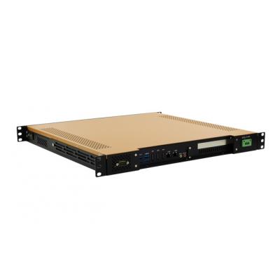 i7-9700 1U DC-In Rackmount Fanless Server